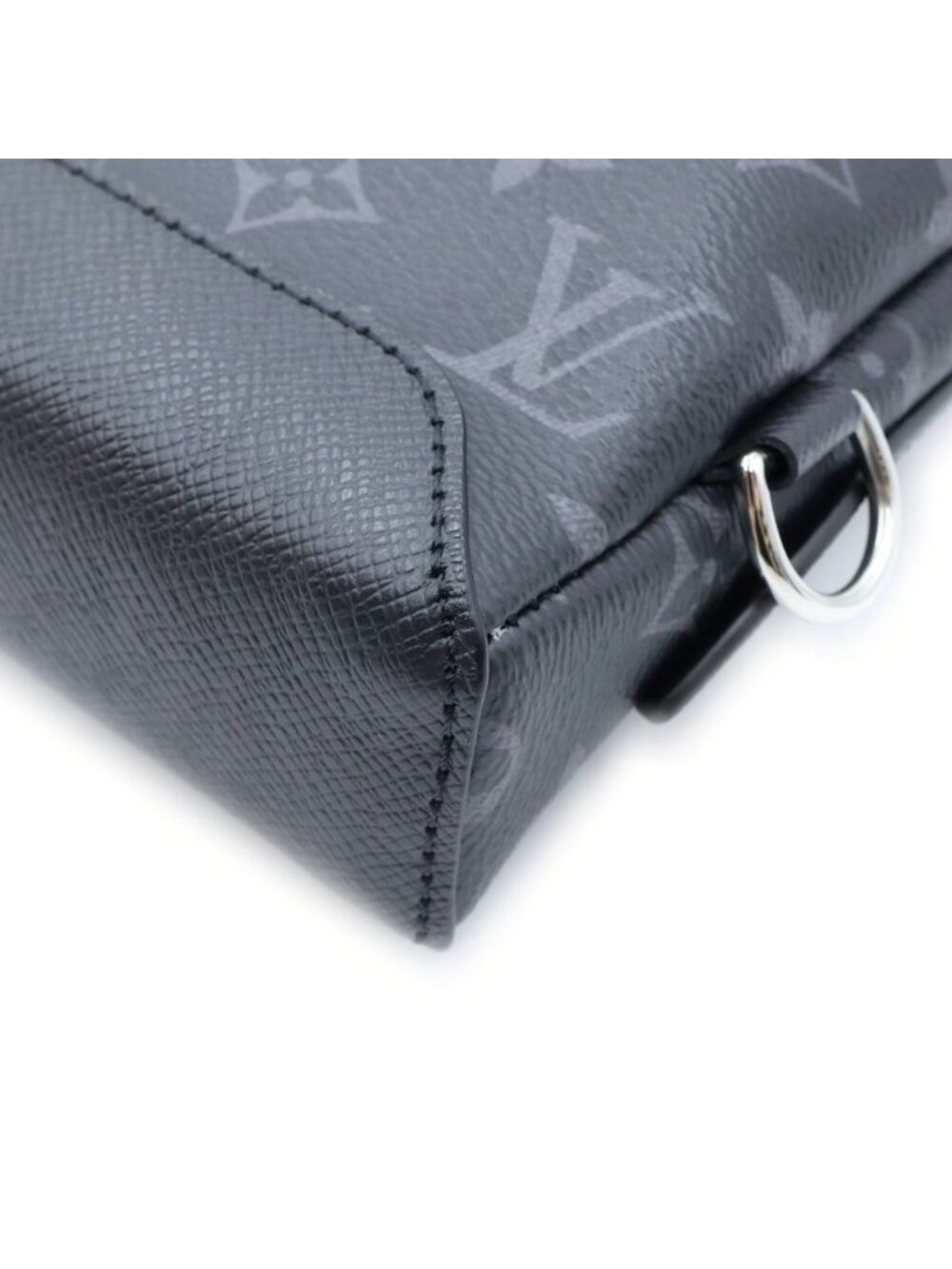 Louis Vuitton Monogram Eclipse Duo Sling Bag Black - Picture 5 of 8
